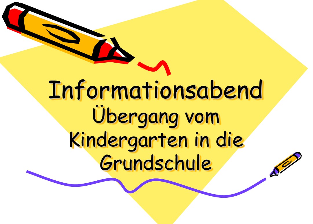Information zur Kooperation Kindergarten - Grundschule Bild