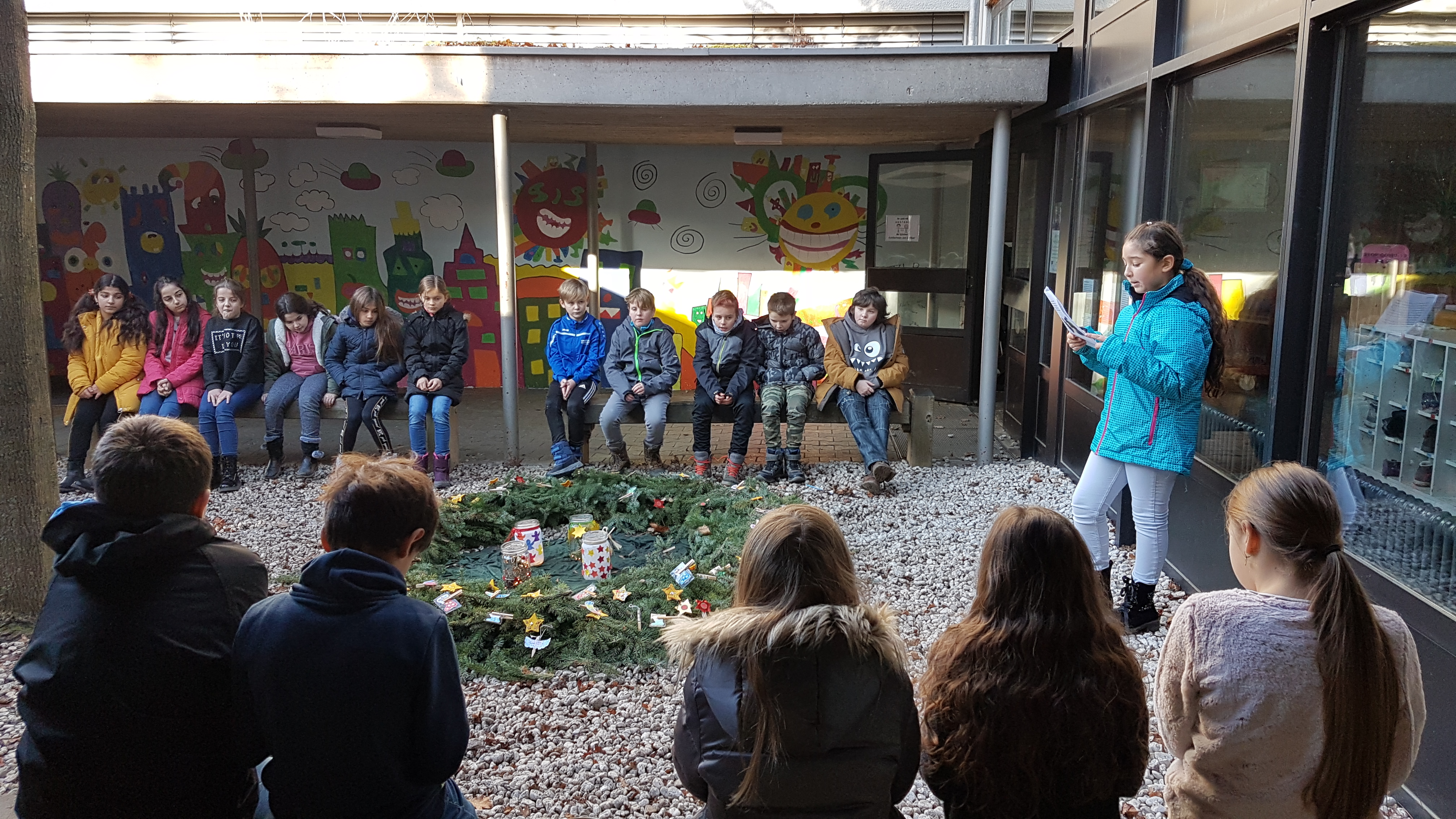 Advent in der Lindachschule Bild